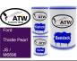 Preview: Ford, Thistle Pearl, JS / M6896: 500ml Lackdose + 500ml Klarlack + 250ml Härter - Set, von ATW Autoteile West.